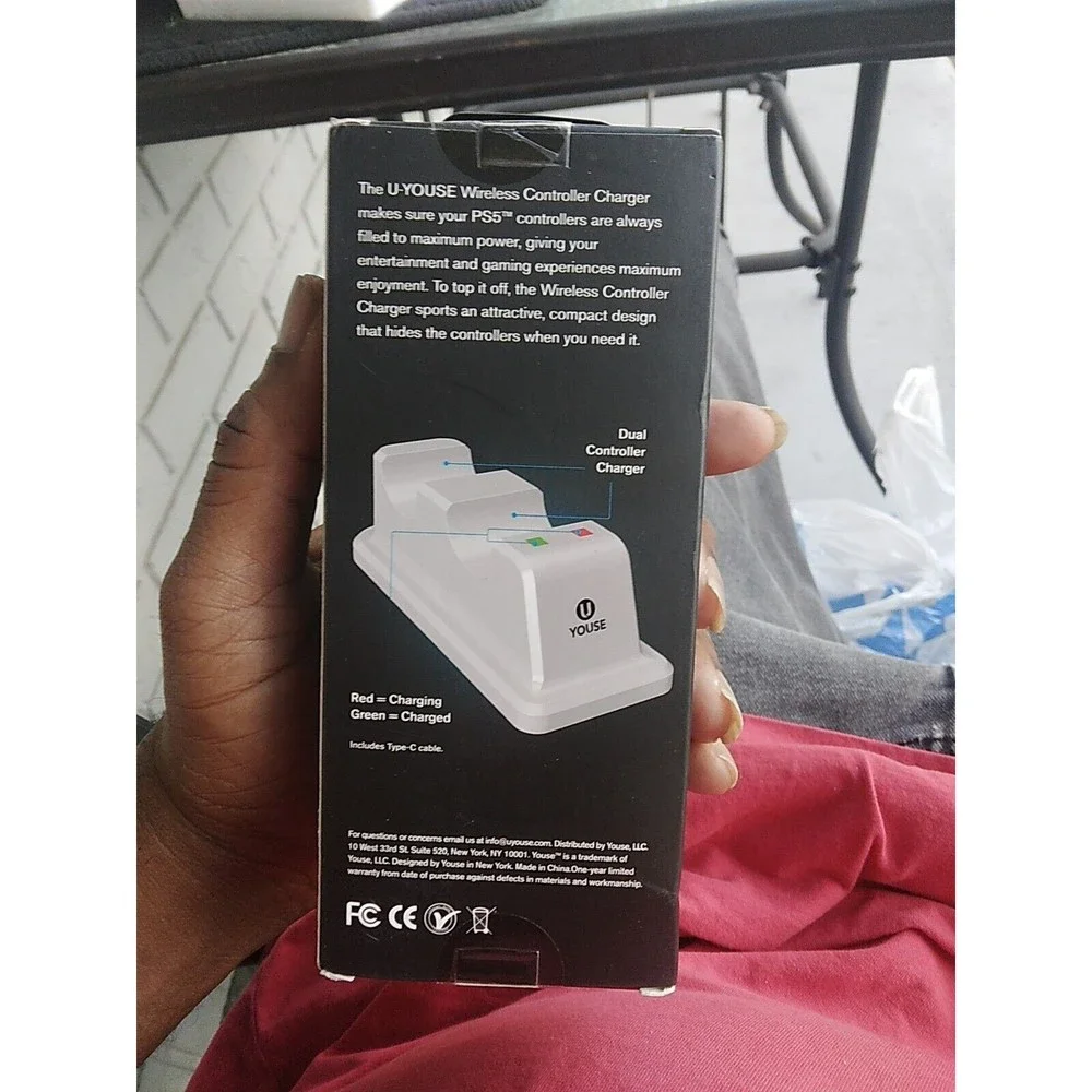 U-Youse Dual Controller Charger For PlayStation 5.